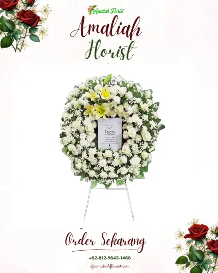 Krans Bunga Duka Fajar Indah